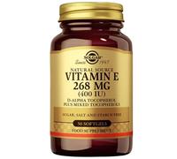 Solgar Vitamin E Softgels Natural Source 268 mg (400 IU) 50 Vegetable Softgels