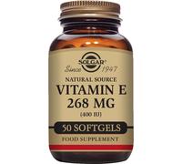 Solgar Vitamin E Softgels Natural Source 268 mg (400 IU) 50 Vegetable Softgels