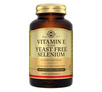 Solgar Vitamin E with Yeast Free Selenium - 100 Capsules | Powerful Antioxidant Food Supplement - Supports Immune System & Cellular Protection - Premium Synergistic Blend