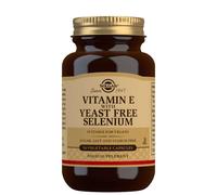 Solgar Vitamins Solgar Vitamin E With Yeast Free Selenium Vegicaps x50