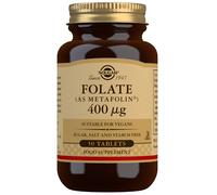 Solgar Folate 400mcg (As Metafolin) 50 Tablets