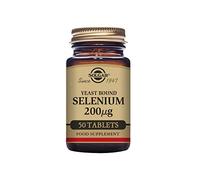 Solgar Tablets - Yeast-Bound Selenium 200 µg - 50 Tablets - Vegan & Kosher