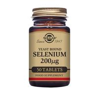 Solgar Selenium 200µg (Yeast Bound) 50 Tablets