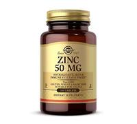 Solgar Zinc 50 mg Tablets - Pack of 100 - Supports a Healthy Immune System - Potent Antioxidant - Free from Sugar, Salt and Starch - Vegan