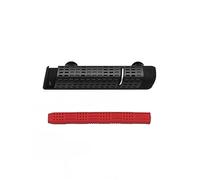 SolGlo Car Air Freshenner Flavoring Compatible With BMW Air Outlet Perfume Clip 5 Smell Solid Diffuse Holder Flavoring Car Fragrance Stick (Color : Black Red)