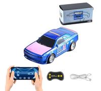 SOLIAXDIY 1/43 Scale Mini RC Racing Car, High-Speed Dual-Mode Operation via App & Controller, Portable Table Drift Vehicle Model for RC Enthusiasts