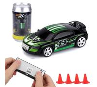 SOLIAXDIY Mini Remote Control Drift Car, 1/58 Scale 2.4G Wireless + APP Control Micro Racing Vehicle Model, Portable RC Car Gift Toy for Indoor&Outdoor Track Driving