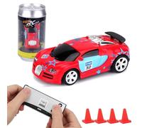 SOLIAXDIY Mini Remote Control Drift Car, 1/58 Scale 2.4G Wireless + APP Control Micro Racing Vehicle Model, Portable RC Car Gift Toy for Indoor&Outdoor Track Driving