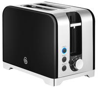SOLICE 2 SLICE STAINLESS STEEL TOASTER; ST19031BLK (SWAN) Qty X 1