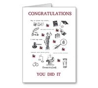 Solicitor Lawyer Congratulations Card Degree ? Not personalised but suitable for eg friend sister mum daughter granddaughter dad husband son grandson