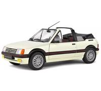 SOLID 1:18 AUTO DIE CAST METAL - PEUGEOT 205 CTI MK1 1989 WHITE ART S1806202