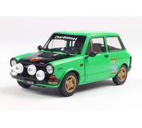 SOLID 1803806 MINIATURE AUTOBIANCHI A112 MK.5 ABARTH GREEN 1980 1/18