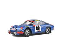 SOLID 1804202 MINIATURE ALPINE A110 1600S RALLYE DU PORTUGAL 1971 N.88 J.P.NICO