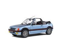 PEUGEOT 205 CTI BLUE AZZURO 1989 1/18 SOLIDO Mint in original box