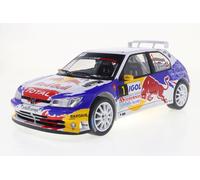 SOLID 1808308 MINIATURE PEUGEOT 306 MAXI WHITE N1 RALLY DU VAR 2017 1/18