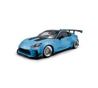 SOLID 1813601 MINIATURE TOYOTA GR86 LBWK BODY KIT BABY BLUE 2024 1/18