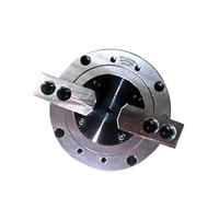 Solid 2-jaw Pneumatic Chuck 8 Inch 210mm KS08-2 for Air CNC Machine Tool Rotating Power Chuck Fixture Complete Set