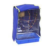 Solid 23.6”Birdcages Portable Big Sized Bird Cage Square High Capacity Birdcage Hanging Bird Carriers Bird House Carrier for Home