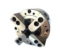 Solid 4-jaw Pneumatic Chuck 8 Inch 210mm KS08-4 for Air CNC Machine Tool Rotating Power Chuck Fixture Complete Set