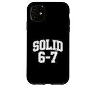SOLID 6 7 Self Aware Funny Rating Adult Humor Case for iPhone 11