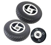 Solid 9 inch 2.80/2.50-4 Tire for Mobility Scooters Supporting Senior Users Through Stable Rolling Characteristics and Polyurethane Build (Rear wheel)