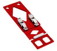 Solid 90 Degree Right Angles Guide Compatible for Major Brand Track Sawing Secure Edges Clamping Systems for Power Tool Aluminum Angle Stop