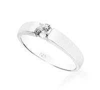 Solid 925 Sterling Silver Cubic Zirconia CZ 4mm Band Engagement/Wedding in Sizes G-Z (N)