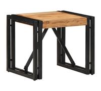 (Solid acacia wood, 40 x 40 x 35 cm) vidaXL Coffee Table Multicolour 100x50x35 cm Solid Wood Reclaimed side table