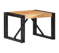 (Solid acacia wood, 50 x 50 x 35 cm) vidaXL Coffee Table Multicolour 100x50x35 cm Solid Wood Reclaimed side table