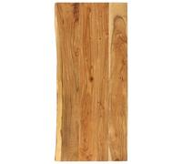 Solid Acacia Wood Bathroom Vanity Top Wooden Countertop vidaXL