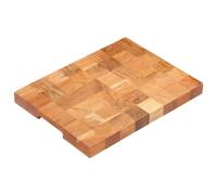 Solid Acacia Wood Chopping Board Kitchen Cutting Board Multi Sizes vidaXL
