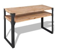 Solid Acacia Wood Console Table 120cm Hallway Side Telephone Stand vidaXL