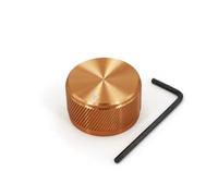 Solid Aluminum Alloy 30 x 17mm Volume Rotary Control 6mm Dia Potentiometer Cap Knob BIANMTSW(Picture 3x3pcs)