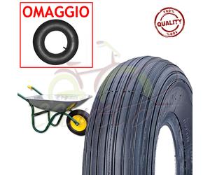 Solid Anti-Puncture Wheel / Inflatable Tire Wheelbarrow Tire