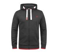 Solid BenjaminZip Men's Zip Up Hoodie Sweat Hooded Jacket with Hood with Fleece Lining with Zipper