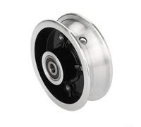 Solid Billet Steel Half Hub Compatible With 8 Inch Electric Scooters 200x50 Specification Front Wheel Accessory White