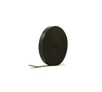 Solid Black Rubber Strip 10mm Wide x 2mm Thick x 5m Long
