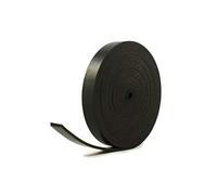 Solid Black Rubber Strip 20mm Wide x 4mm Thick x 5m Long