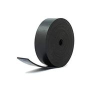 Solid Black Rubber Strip 40mm wide x 3mm thick x 5m long