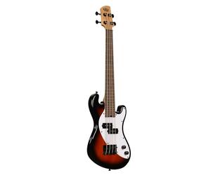 Solid Body 4-String Tobacco Burst Fretless U•BASS®