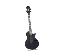 Solid Body Electric Guitar With A Professional Maple Neck And Poplar(Black)