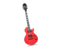 Solid Body Electric Guitar With A Professional Maple Neck And Poplar(Red)