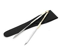 Solid Brass 8 Straight Divider with Stainless Steel Tips by Roorkee Instruments India