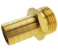 Solid Brass Barb/Thread connectors hosetails,Pond Pump/Filter/Waterfall/Fountain Fitting (1.25" bspm-32mm Barb)