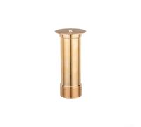 Solid Brass Bell Fountain Nozzle For Garden Pond Creating Elegant Mushroom Water Spray Pattern With Quiet Operation And Metal Construction For Outdoor Landscaping Features(1.5-inch)
