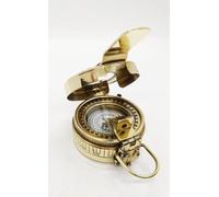Solid Brass British Prismatic Engineer's WW2 Compass Replica ~ Antique Nautical British Prismatic Military Vintage Pocket Compass ~Best Gift