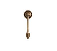 Solid Brass Brushed Antique Brass Pull Kitchen Cabinet Handle Wardrobe Drawer Knob Bronze Handles Furniture Cabinets Accessories(Knob-98mm)