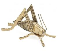 Solid Brass Cricket ~ Fireplace Crickets on The Hearth Brass