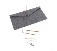 Solid Brass Divining Rods Kit for Mineral Detection(B)