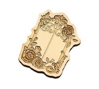 Solid Brass Engraved Wax Seal Stamp Head Vintage Frame for Wrapping & Craft Projects Brass Wax Seal Stamp for Gifts